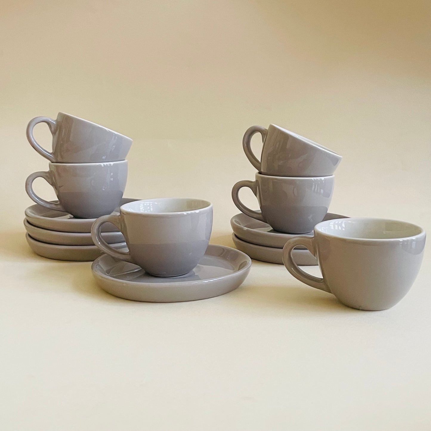 The Gris Expresso Cup & Saucer