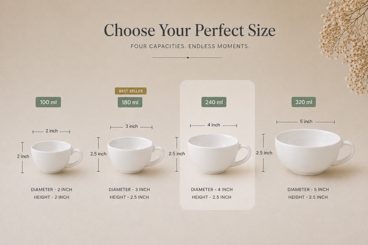 240 ml - Nightfall Latte Cup & Saucer Set