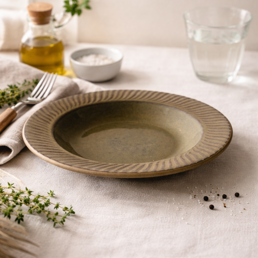 Earth & Ember Pasta Plate – 9 Inch