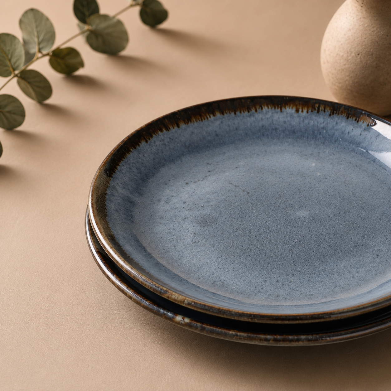 The Blue Atelier™ Dinner & Quarter Plate Set