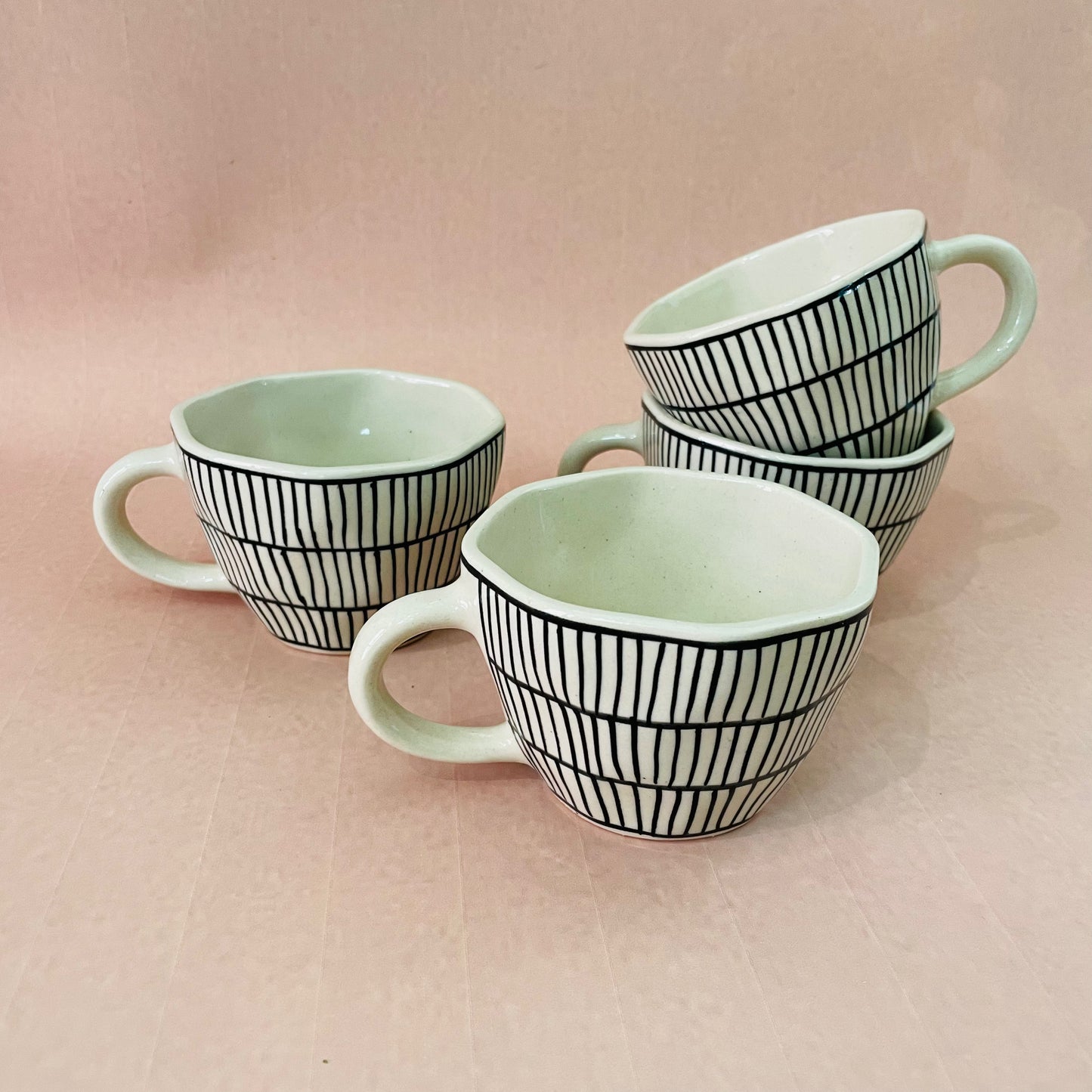 The Black Striped Cup
