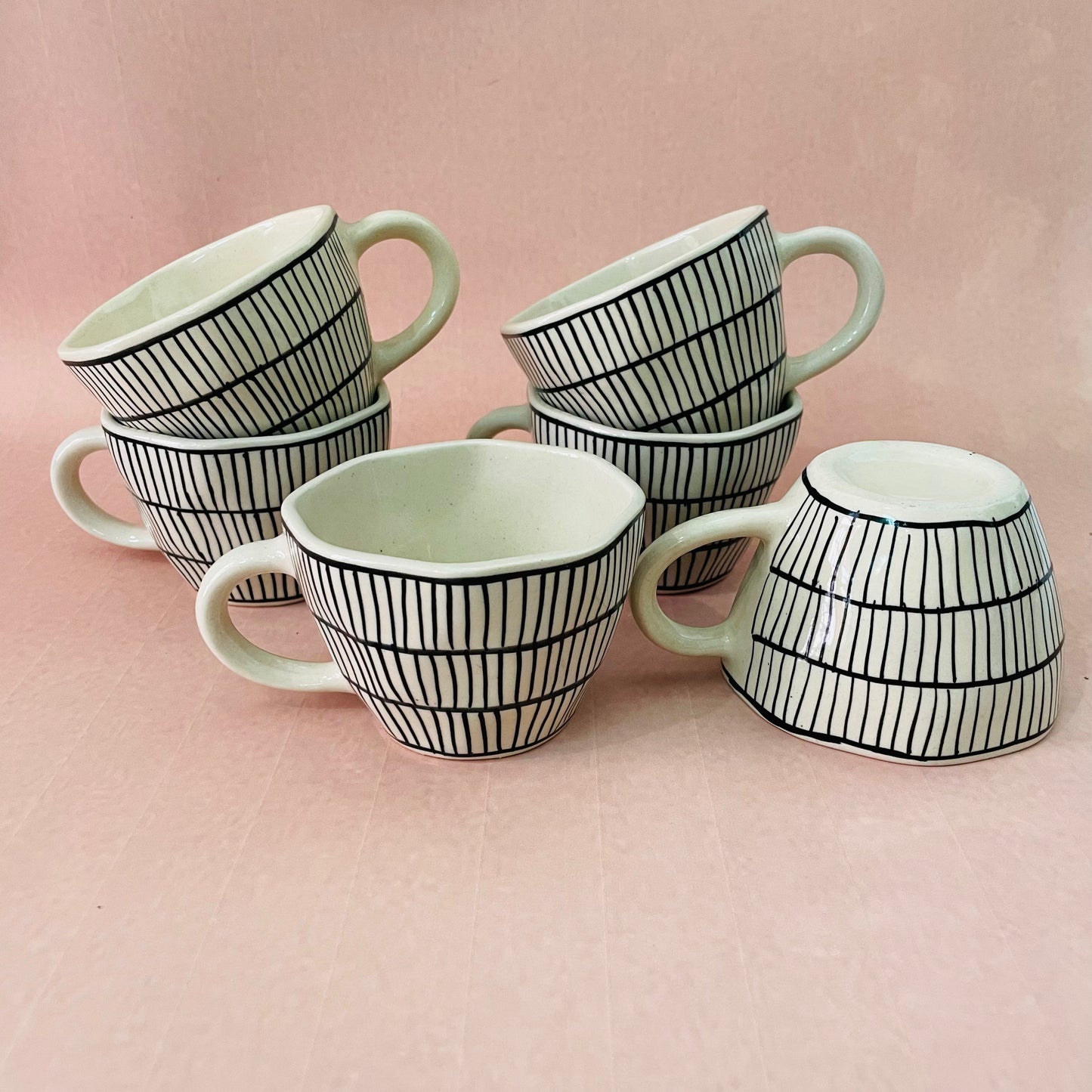 The Black Striped Cup