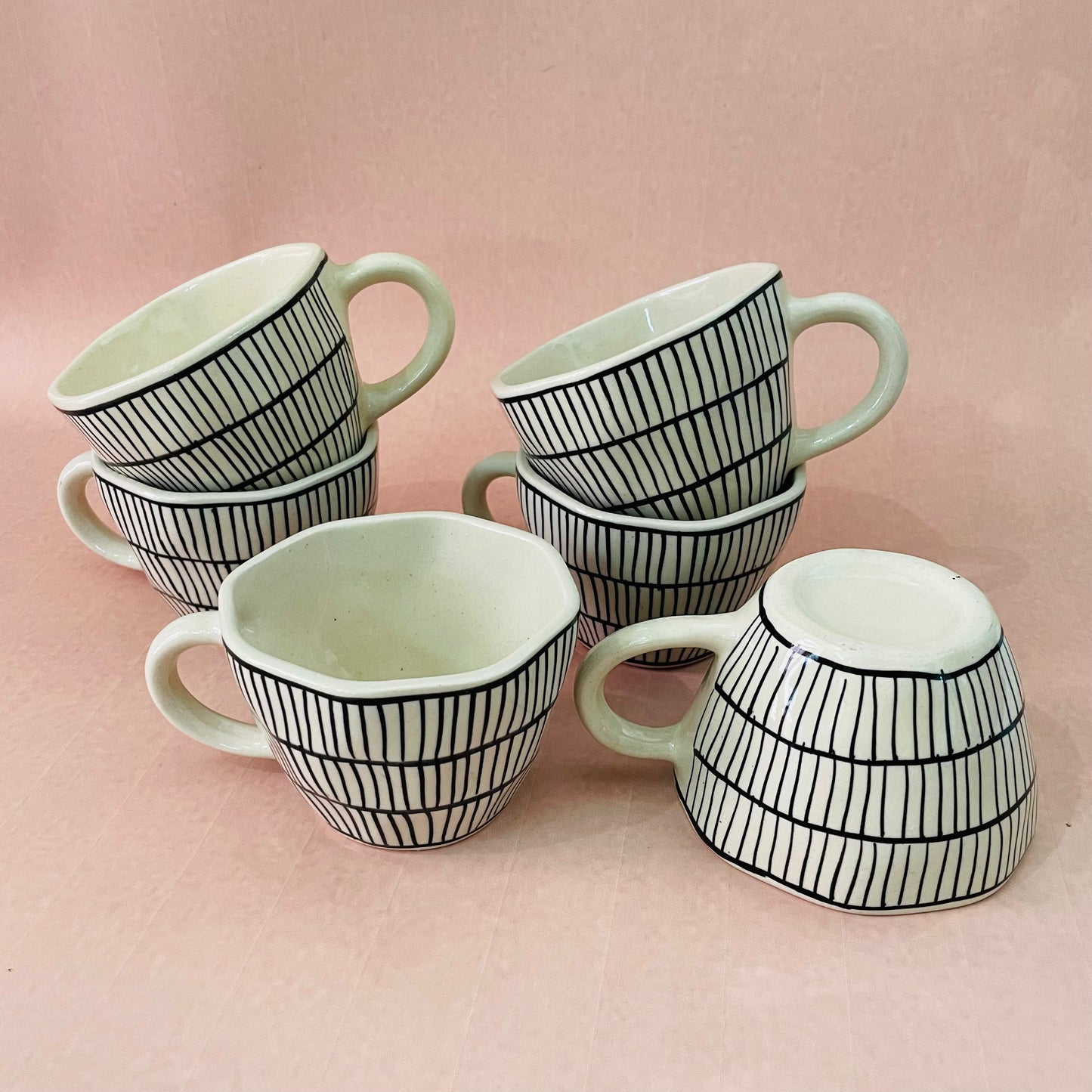 The Black Striped Cup