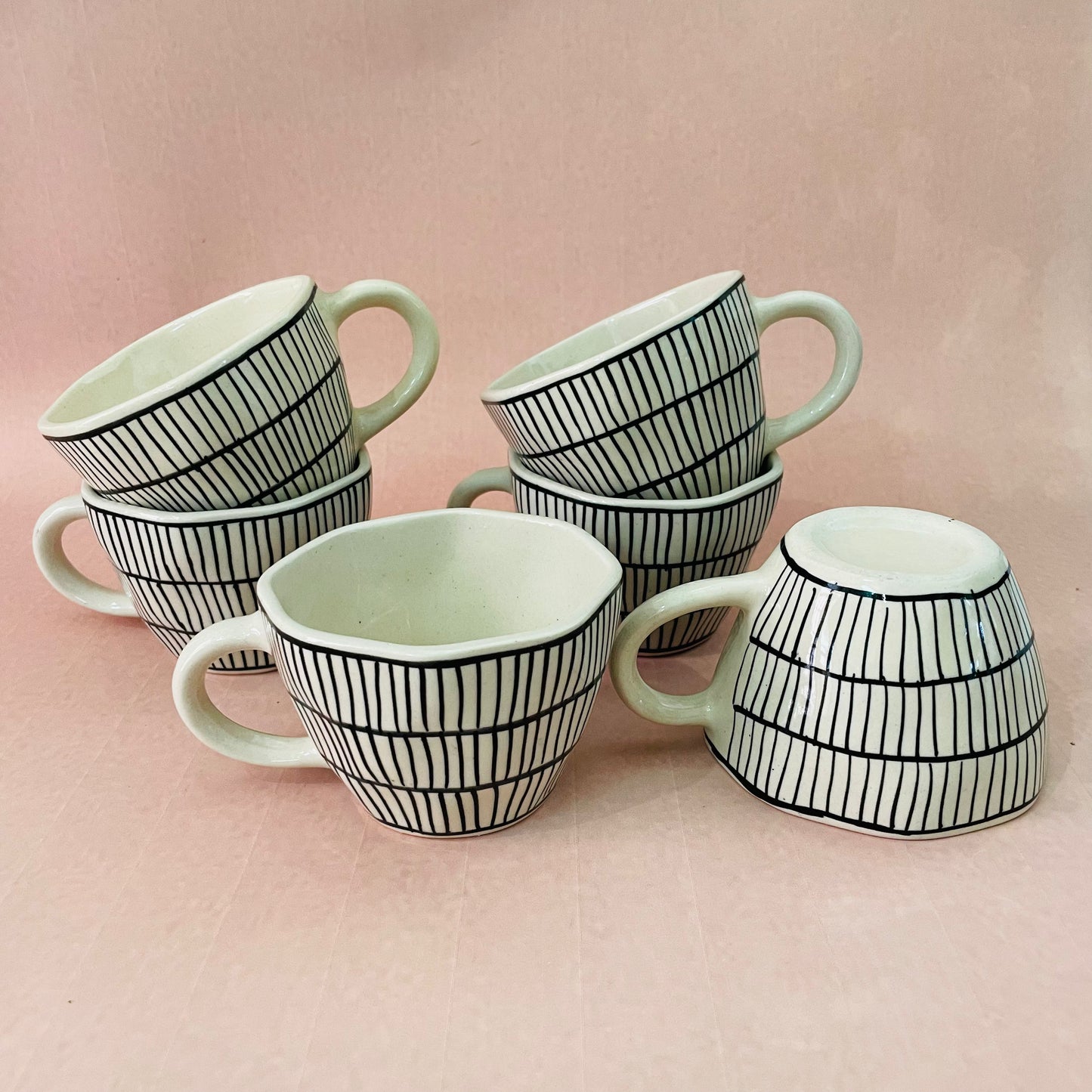 The Black Striped Cup