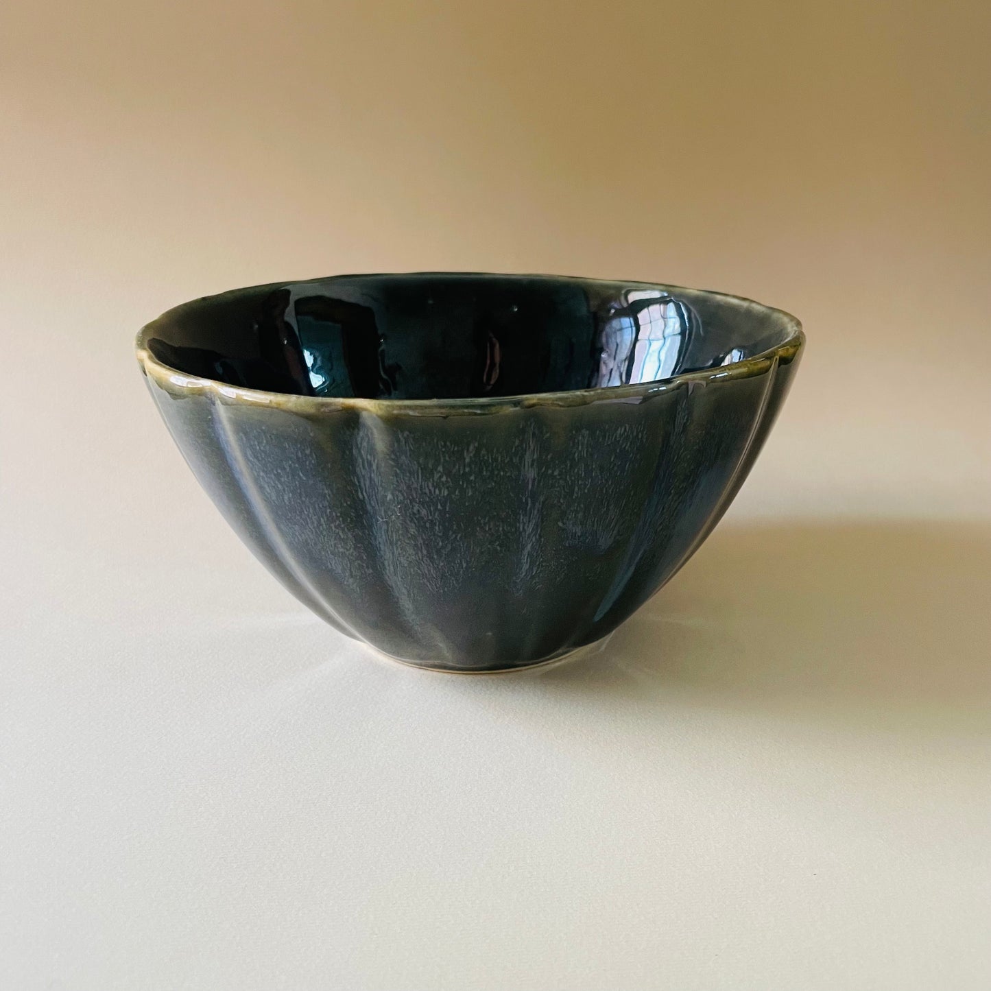 Deep Green Serving Bowl