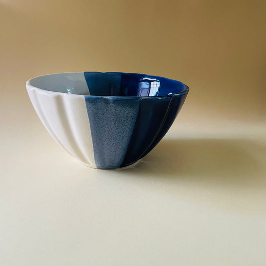 Blue & White Serving Bowl