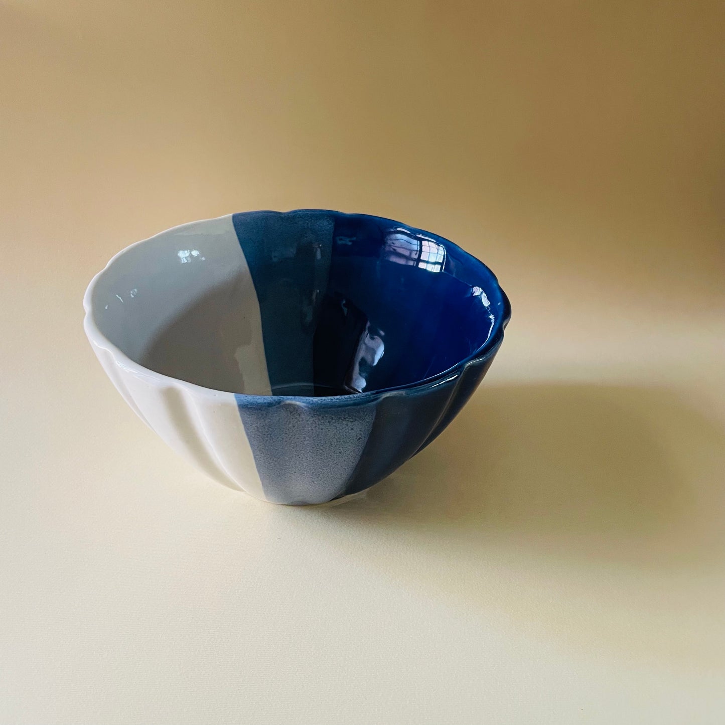 Blue & White Serving Bowl