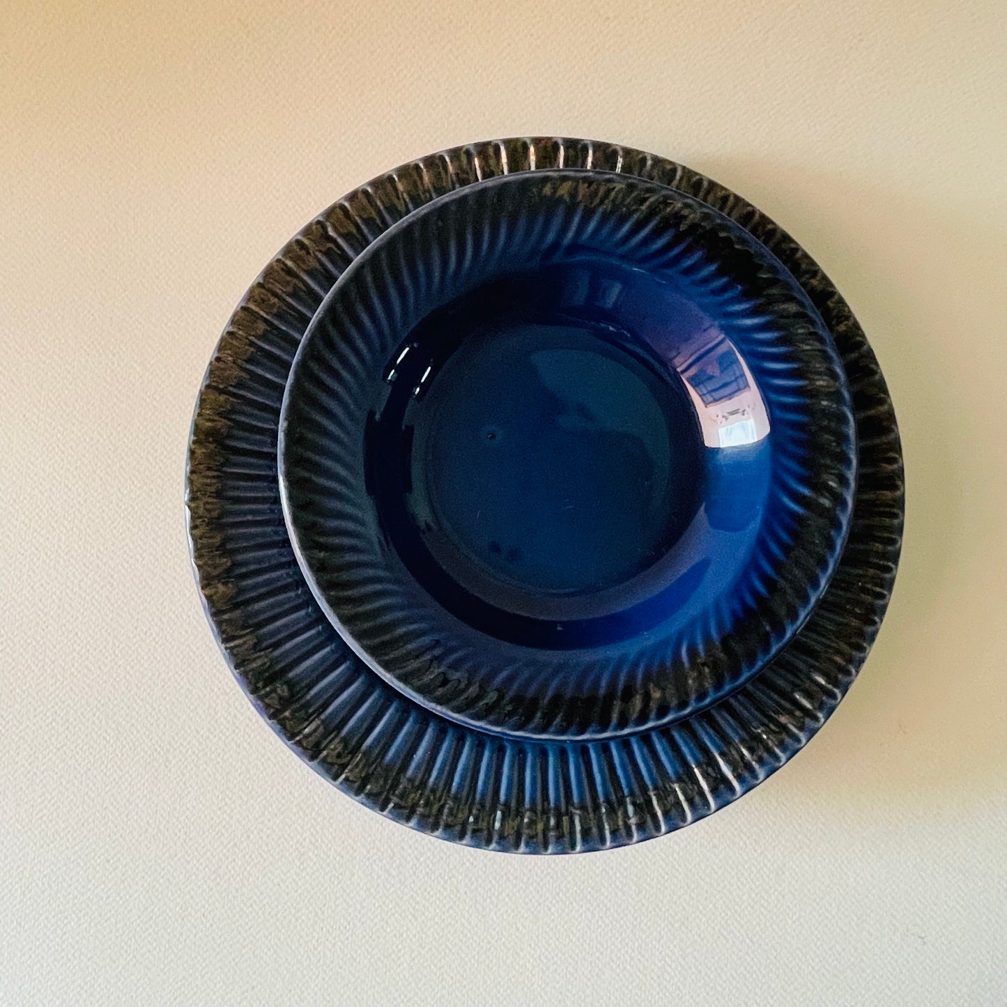 The Deep Bleu Junior & Senior Pasta Plates (Set of 4)
