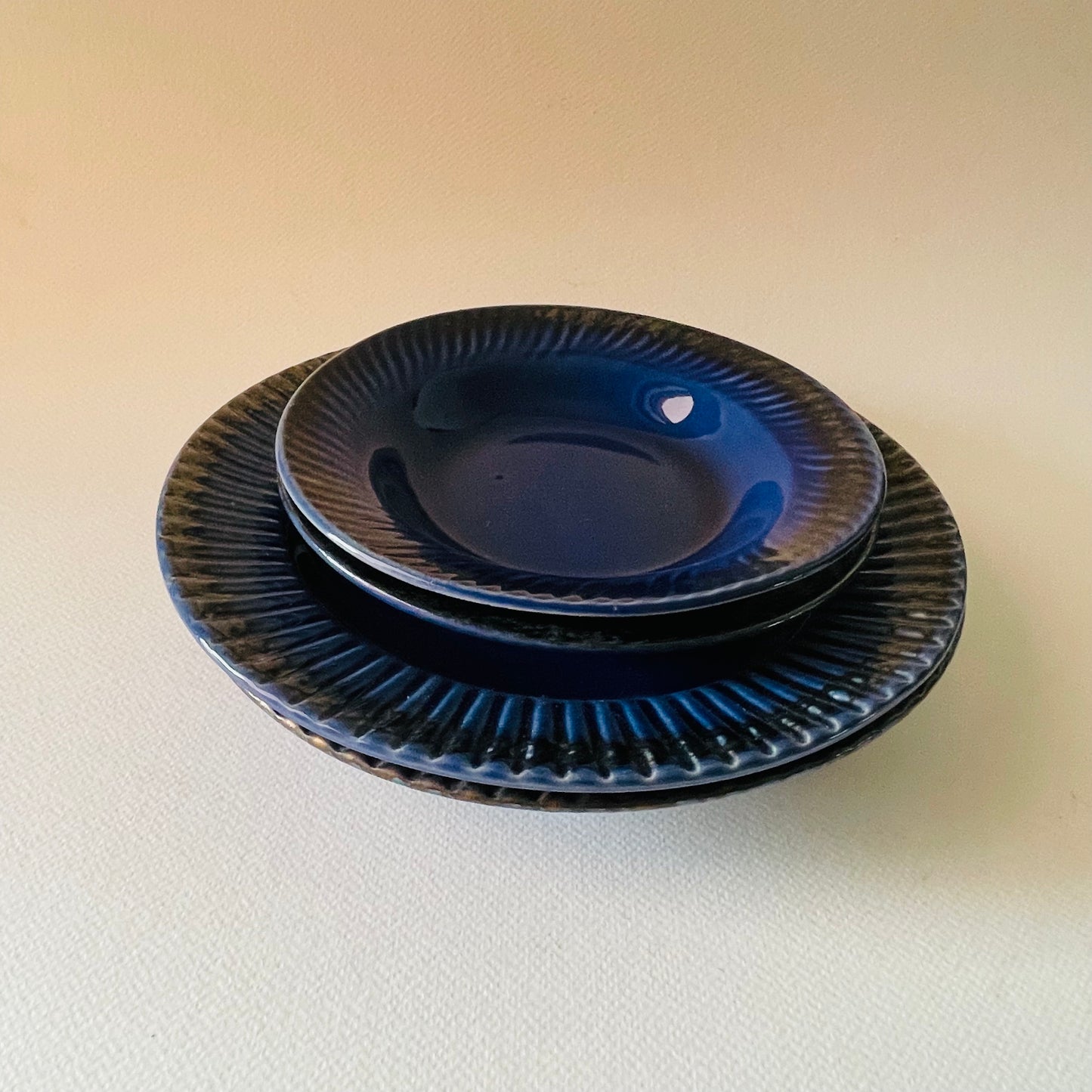 The Deep Bleu Junior & Senior Pasta Plates (Set of 4)