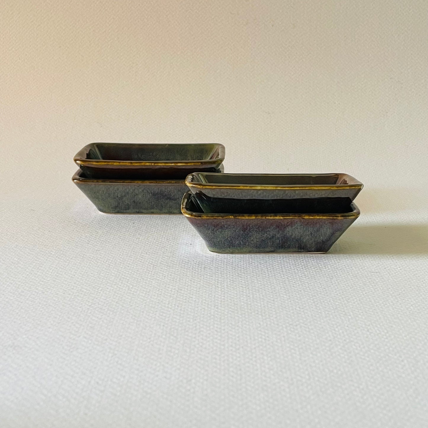 Olivia Rectangular Dip Bowls (Set of 4)