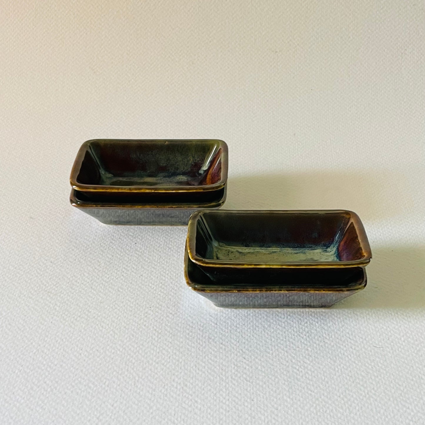 Olivia Rectangular Dip Bowls (Set of 4)