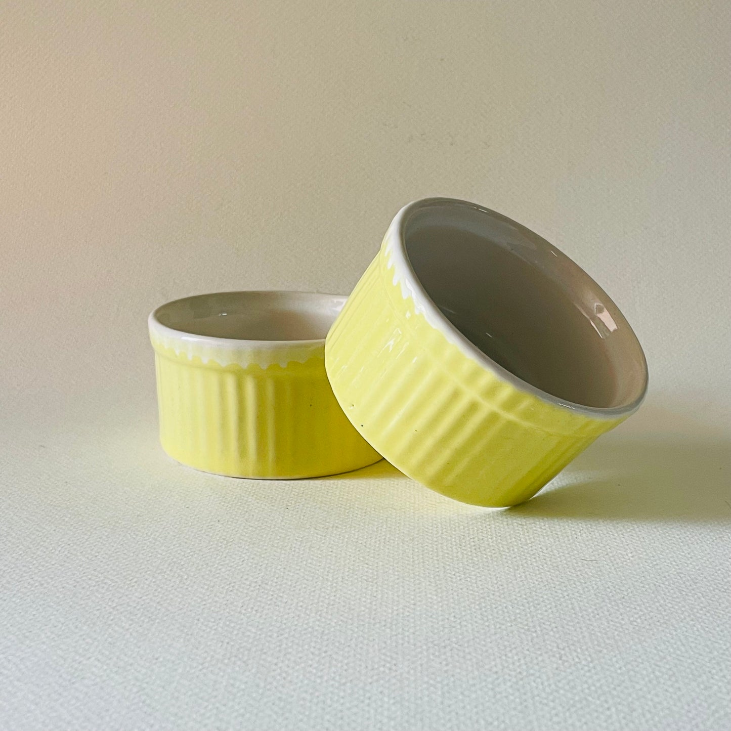 Lemon Ramekin Bowls (Set of 2)