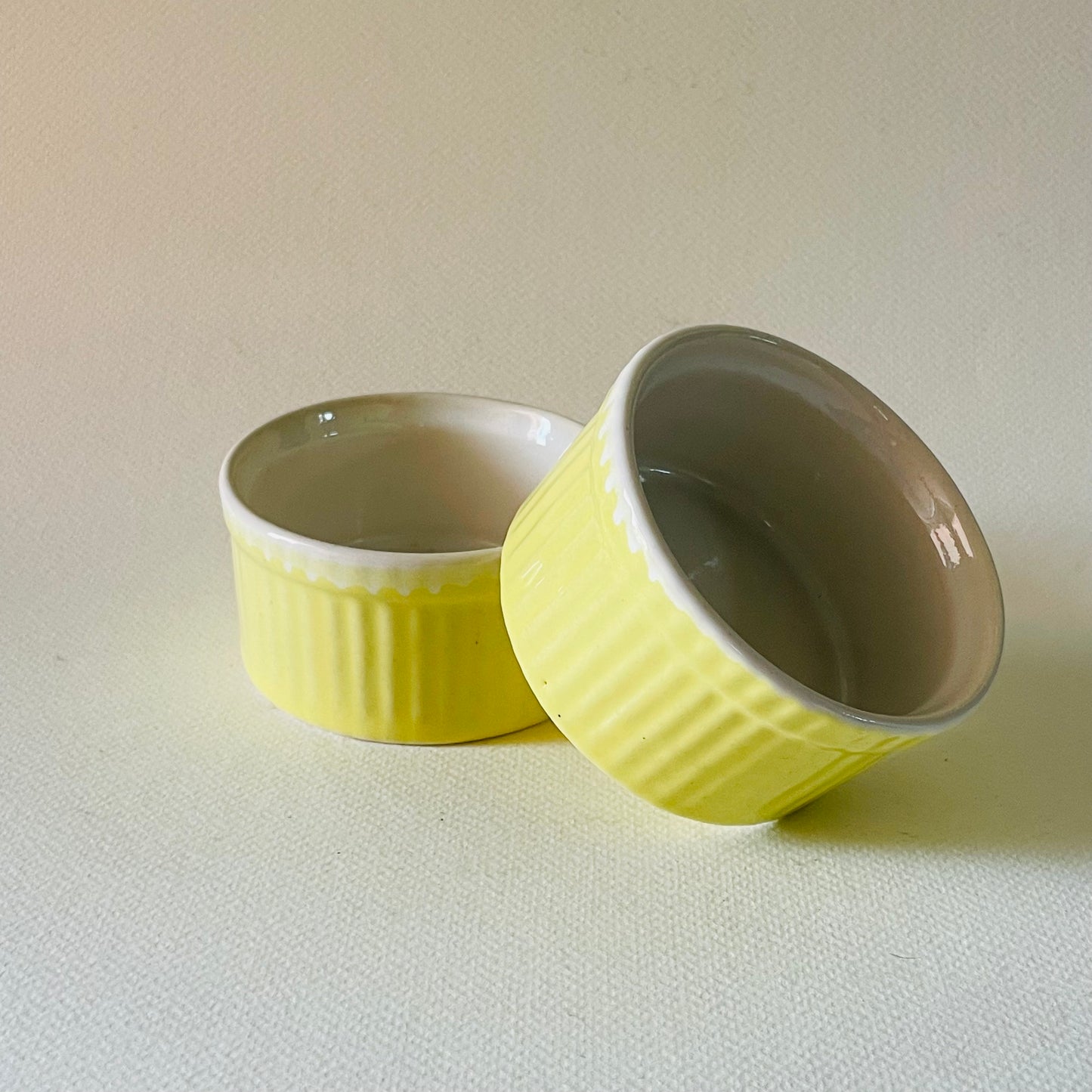 Lemon Ramekin Bowls (Set of 2)