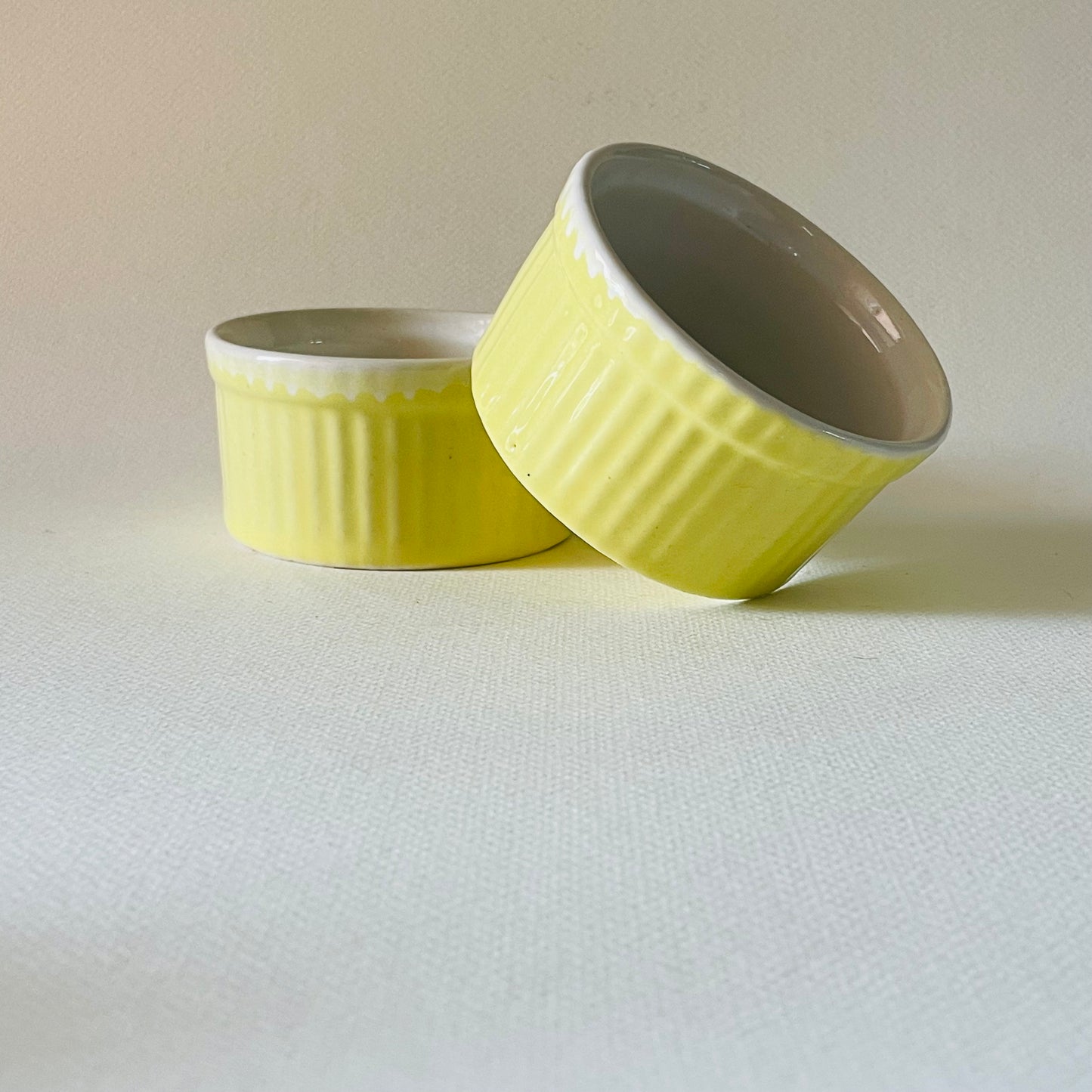 Lemon Ramekin Bowls (Set of 2)