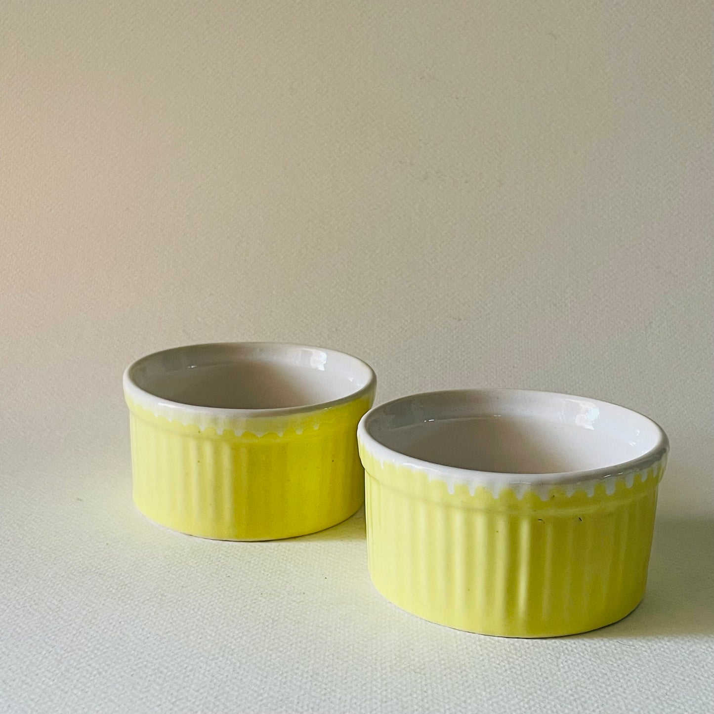 Lemon Ramekin Bowls (Set of 2)