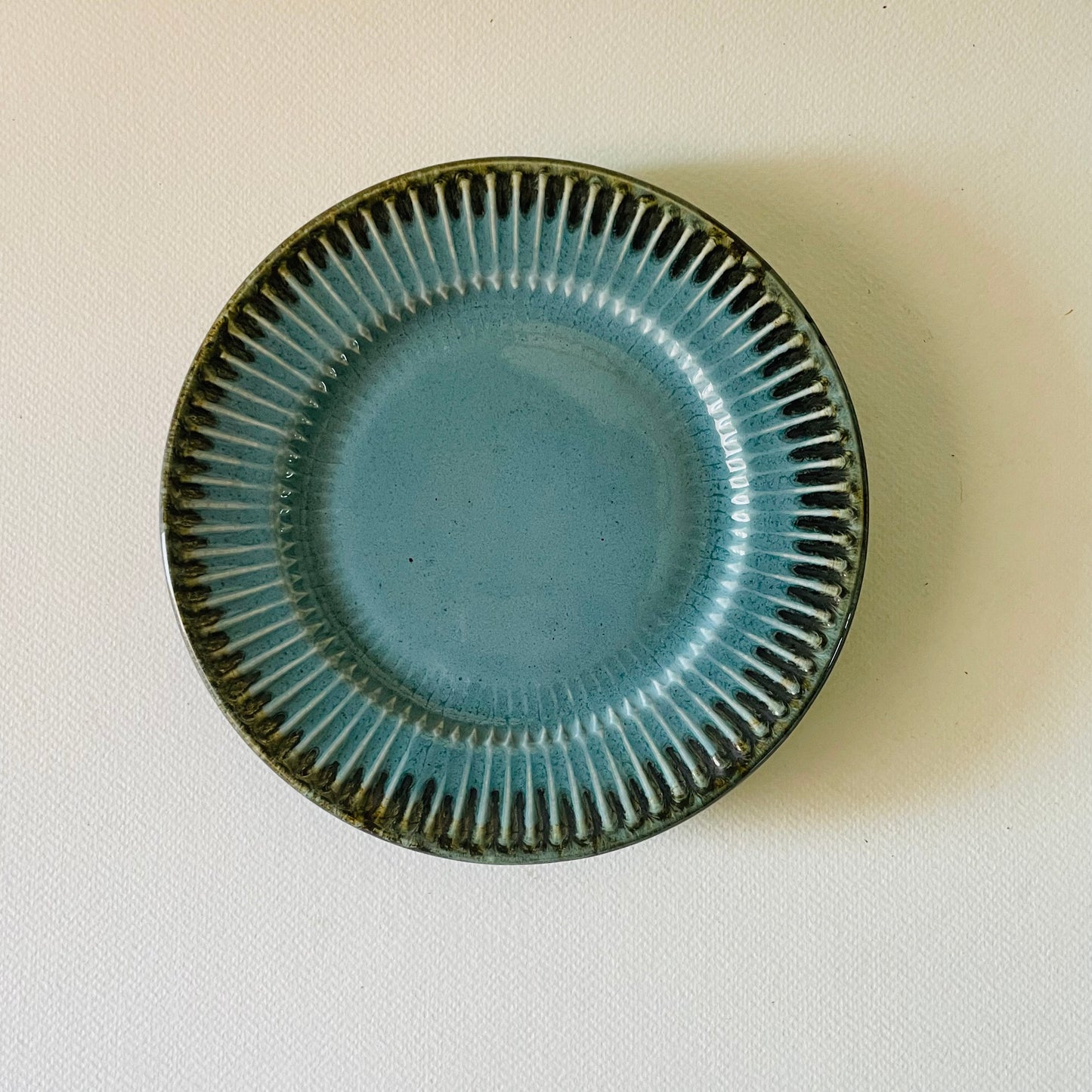 Teal Quarter Plates (Set of 2)