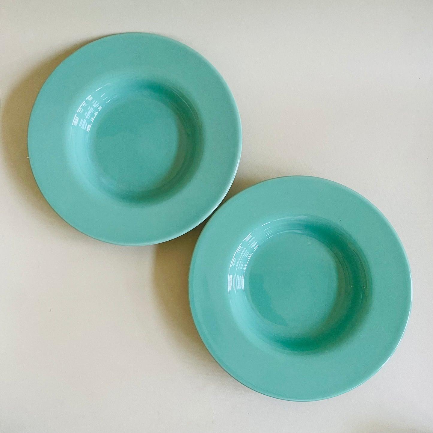 The Sage Green Pasta Plates (Set of 2)