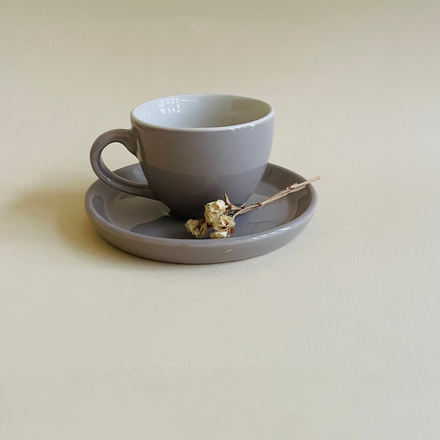 The Gris Expresso Cup & Saucer