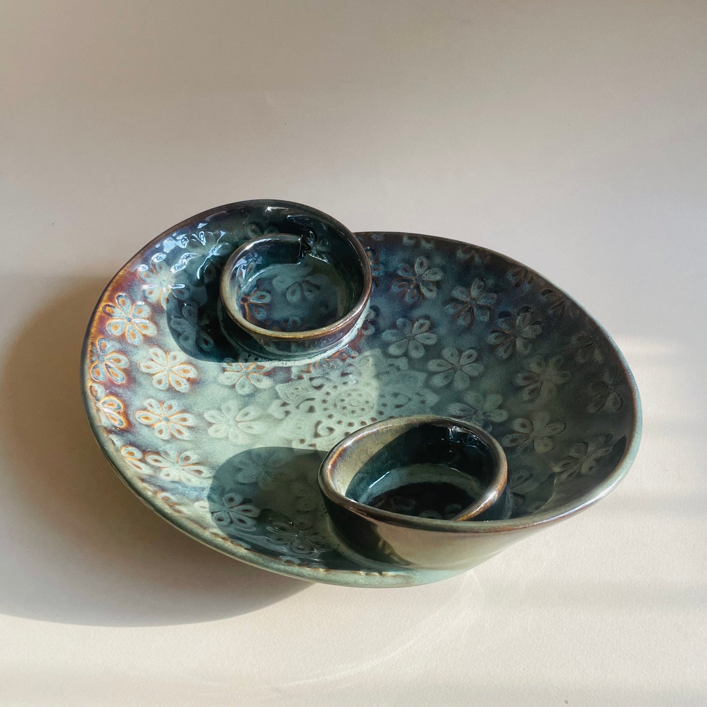 The Dual Spiral Olivia Platter