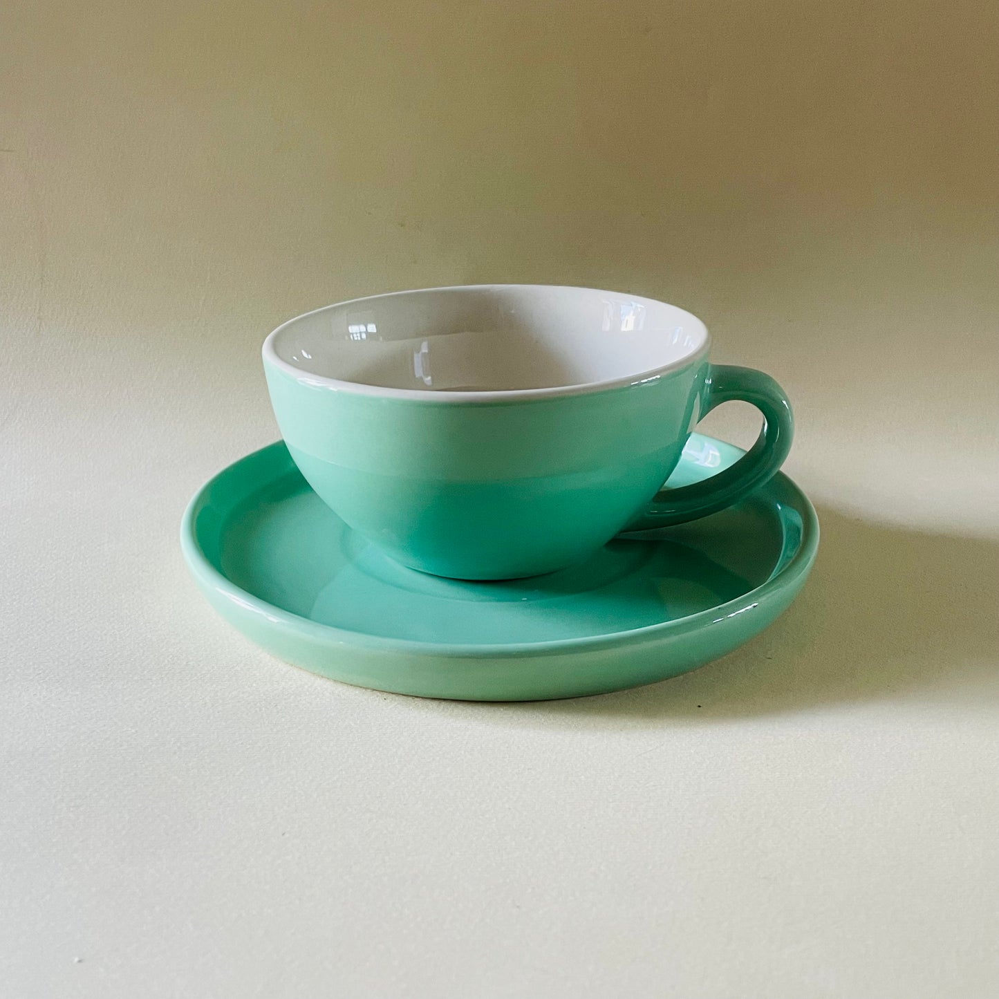Verdant Sip Latte Cup & Saucer Set (320ml)