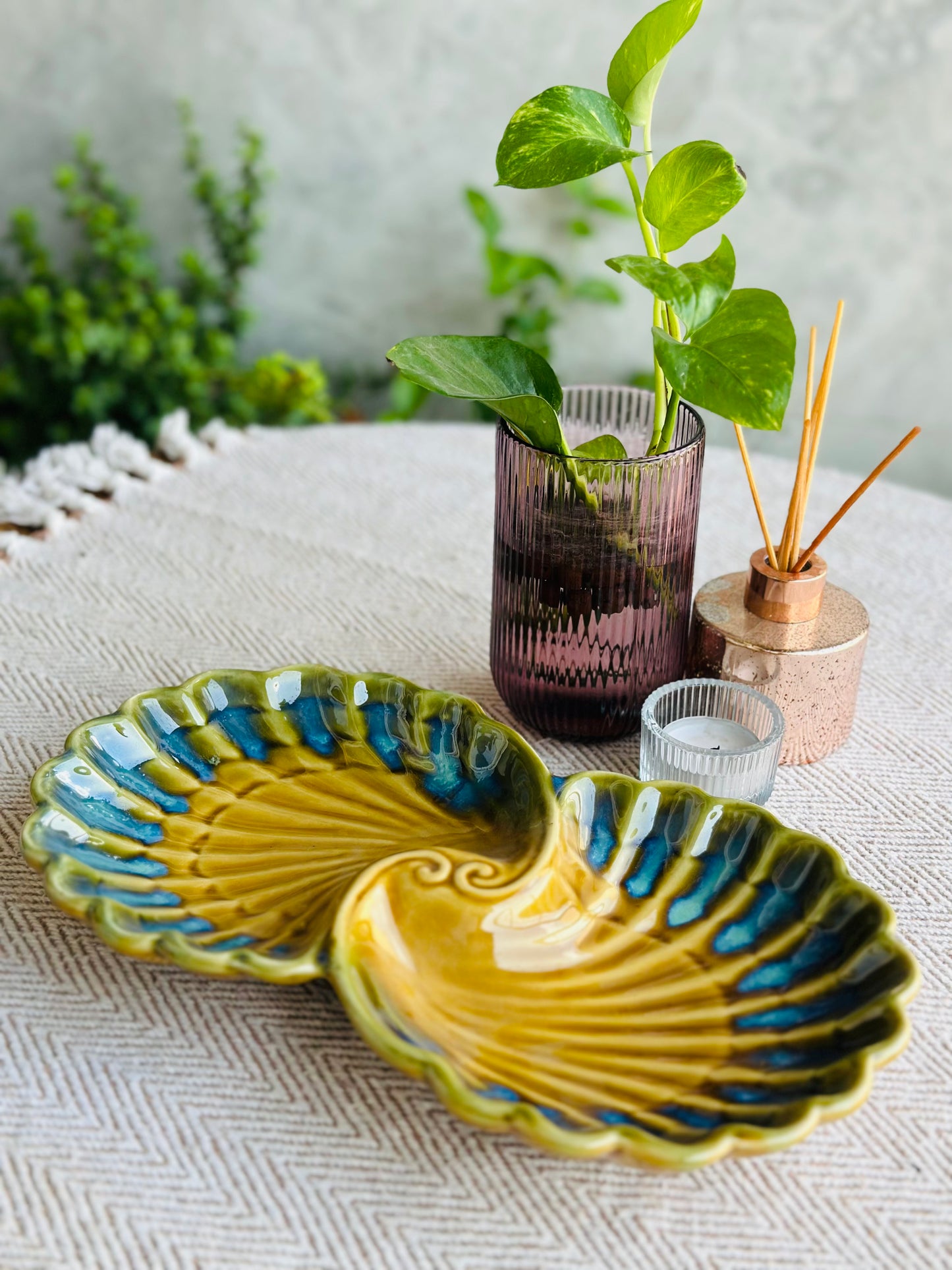 Rakhi Edit : Mustard Ciel Platter