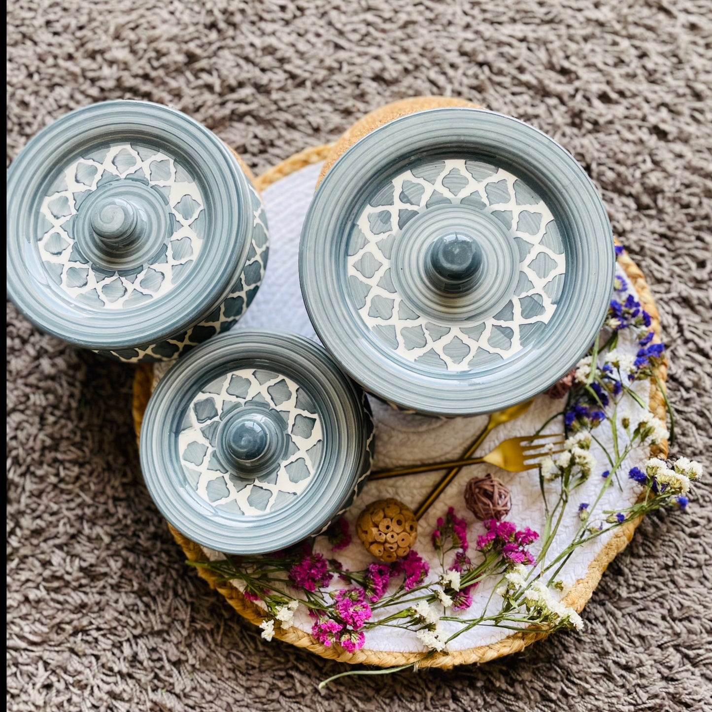 Vintage Casseroles (Set of 3)