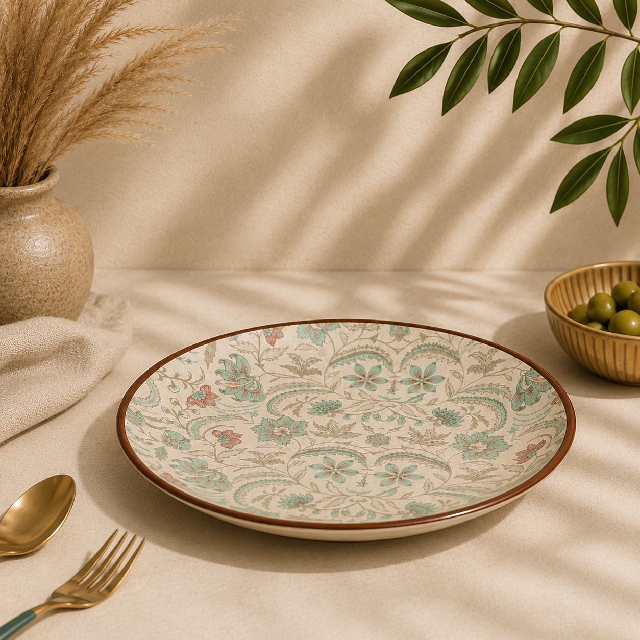 Jardin Signature Dining Set - Dinner Plates, Quarter Plates & Sweet Bowls