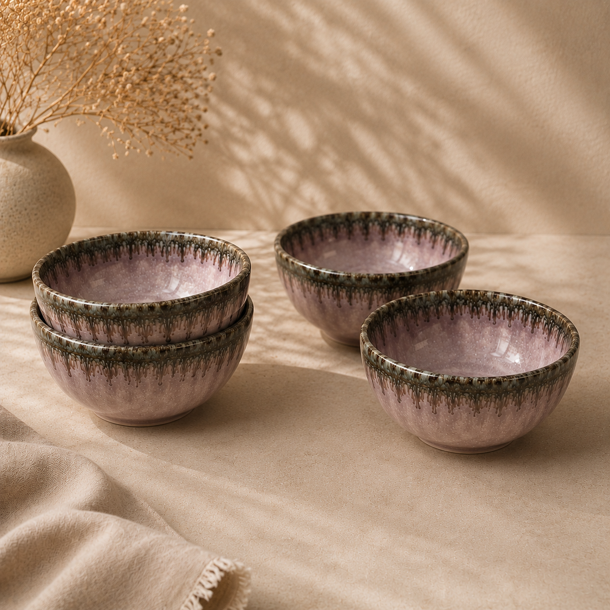 Roseate Sweet Bowls