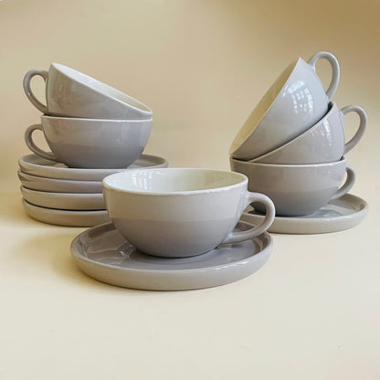 Marble Latte Cup & Saucer Set (320ml)