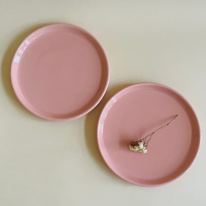 Blush Pink Snack Plates