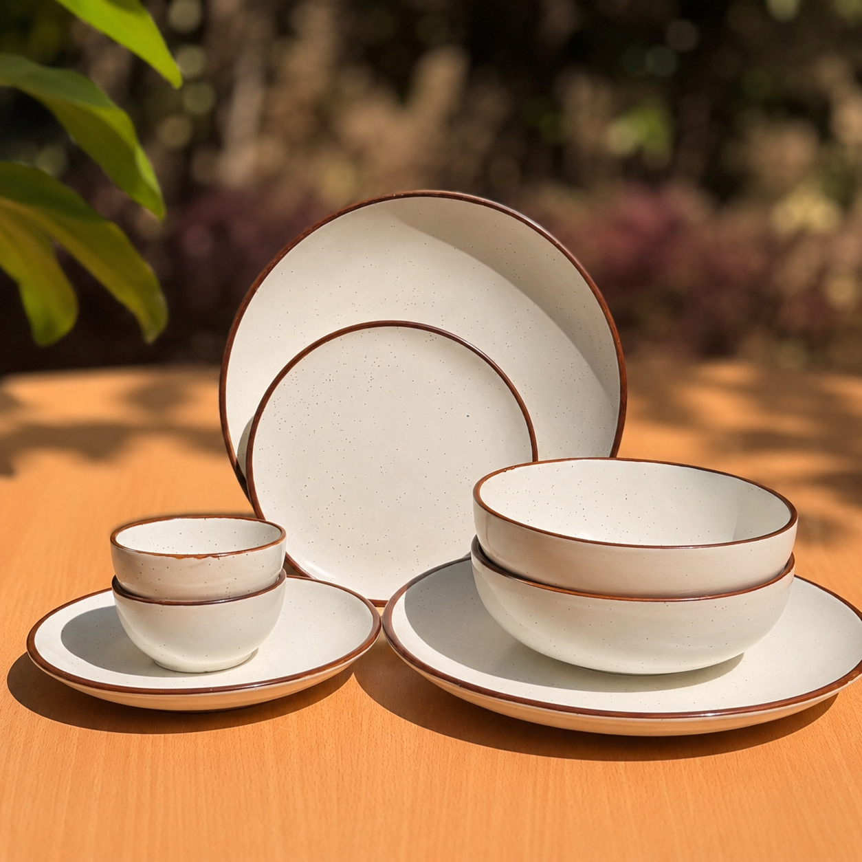 Crema Signature Tablescape Collection - Dinner Plates, Quarter Plates, Sweet Bowls & Serving Bowls
