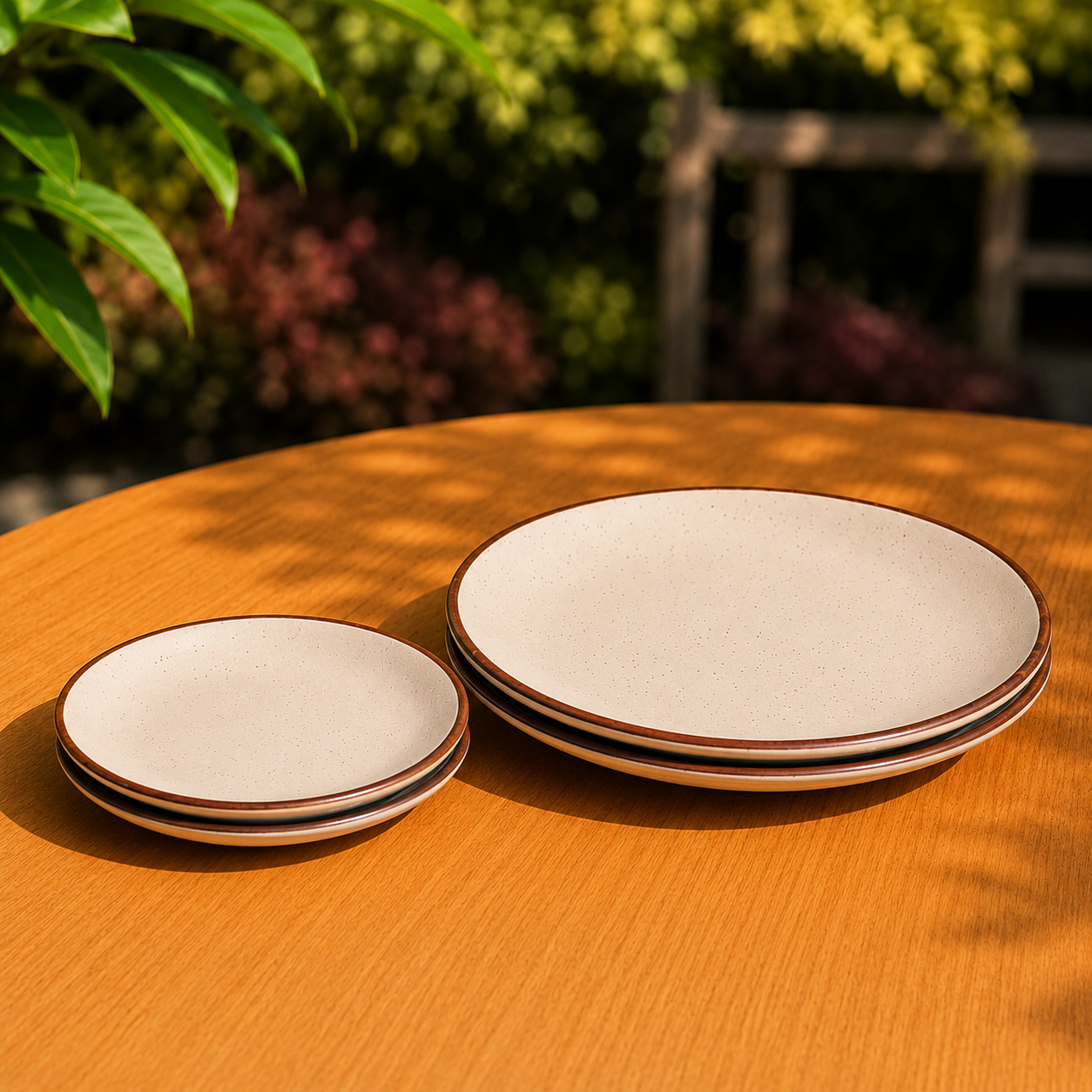 Crema Dinner & Quarter Plates