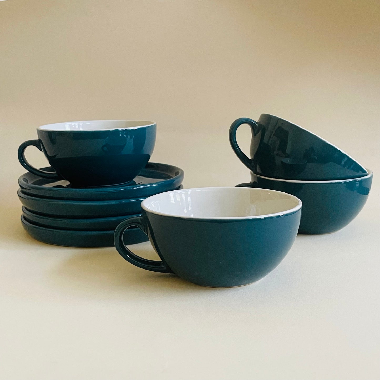 Viridi Latte Cup & Saucer Set (320ml)