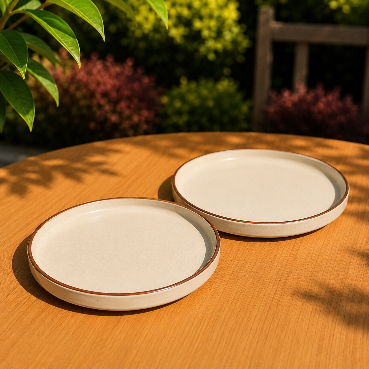 Crema Flat Plate Plain  –10 Inch