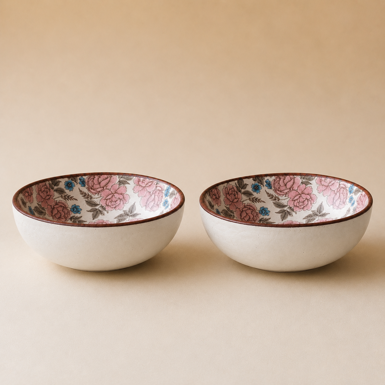 Vintage Floral Serving Bowls