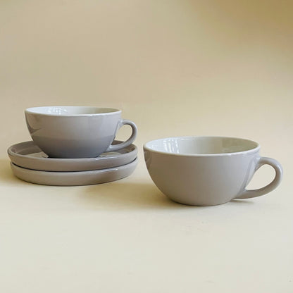 Marble Latte Cup & Saucer Set (320ml)