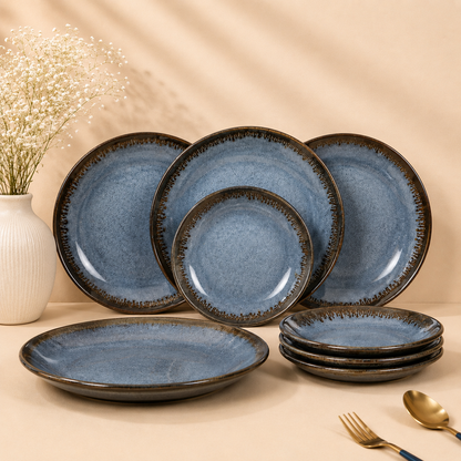 The Blue Atelier™ Dinner & Quarter Plate Set