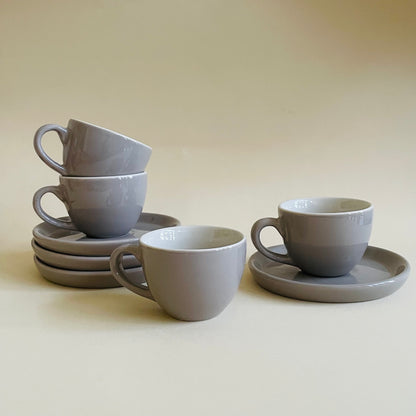 The Gris Expresso Cup & Saucer