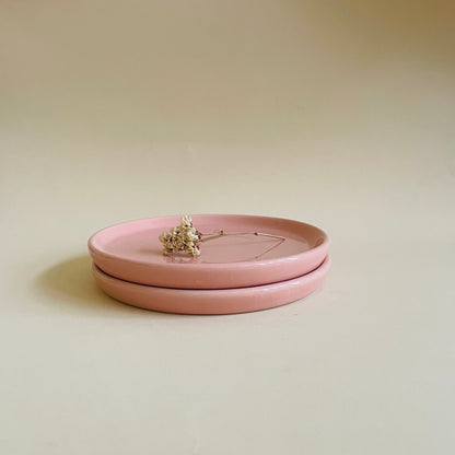 Blush Pink Snack Plates