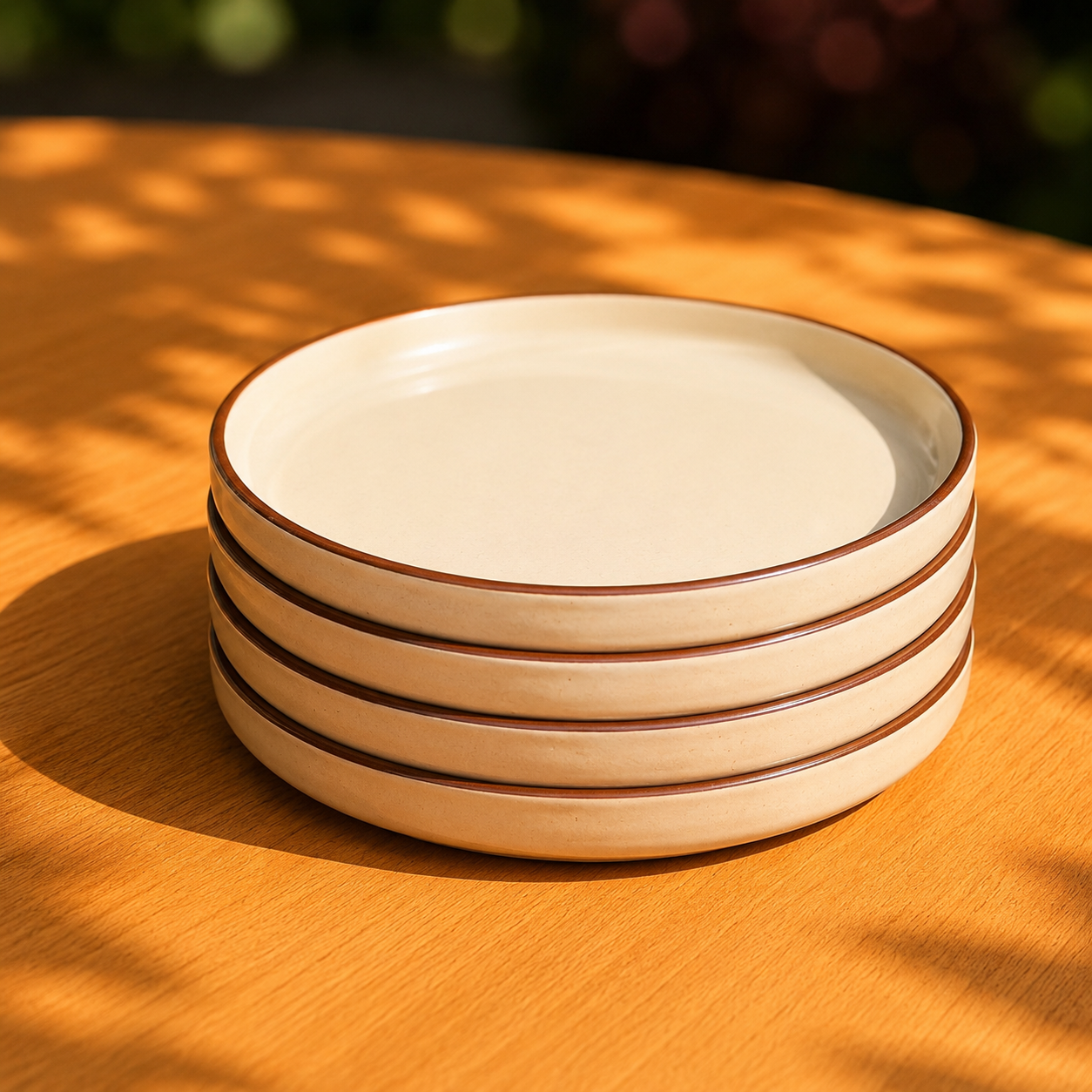 Crema Flat Plate Plain  –10 Inch