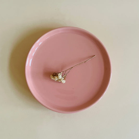 Blush Pink Snack Plates