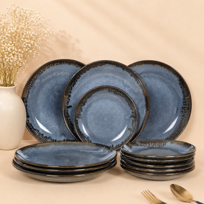 The Blue Atelier™ Dinner & Quarter Plate Set