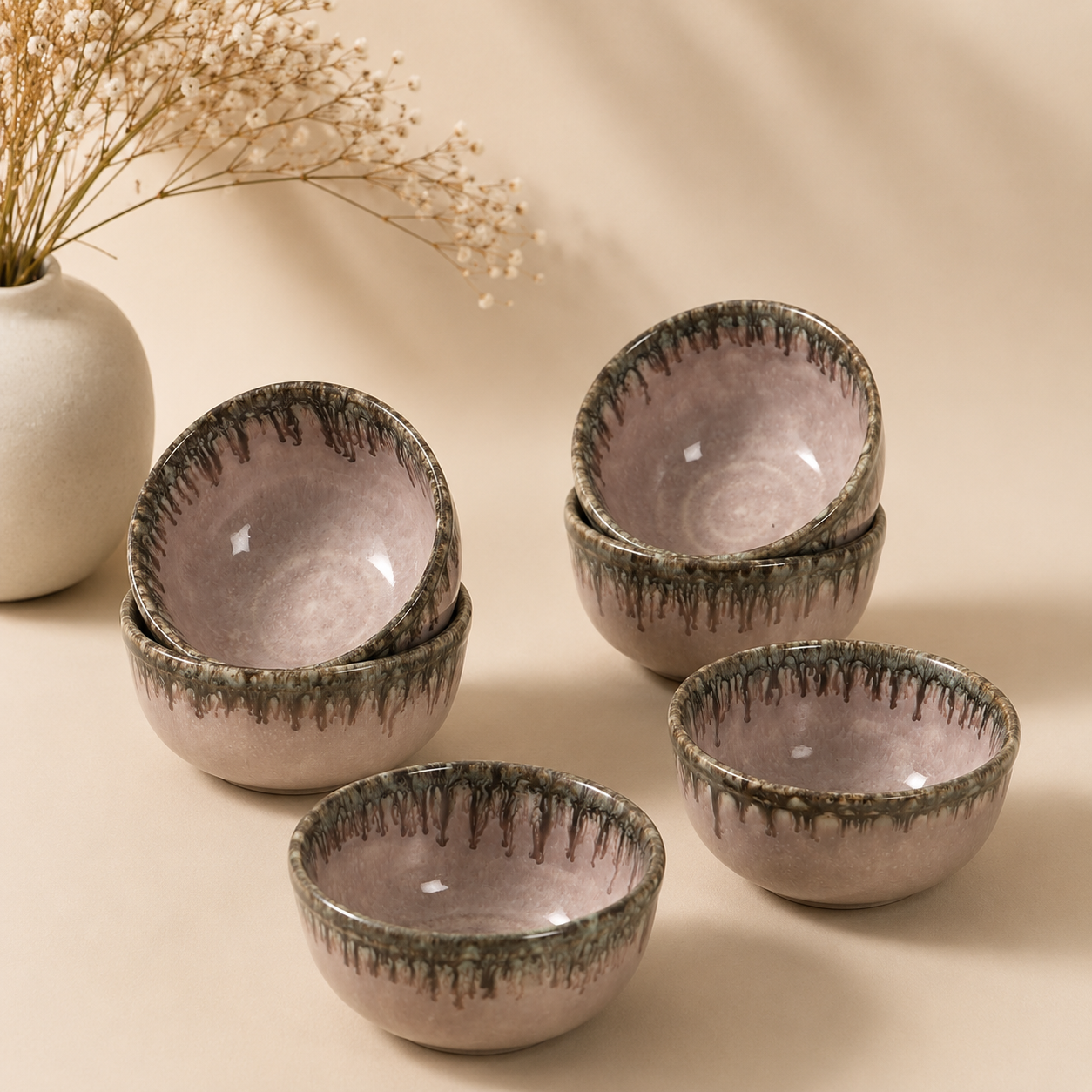 Roseate Sweet Bowls
