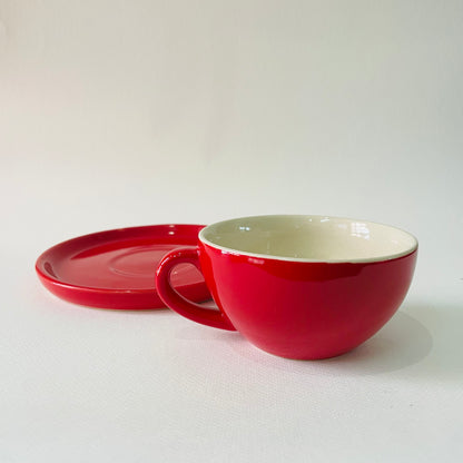 Scarlet Sip Latte Cups