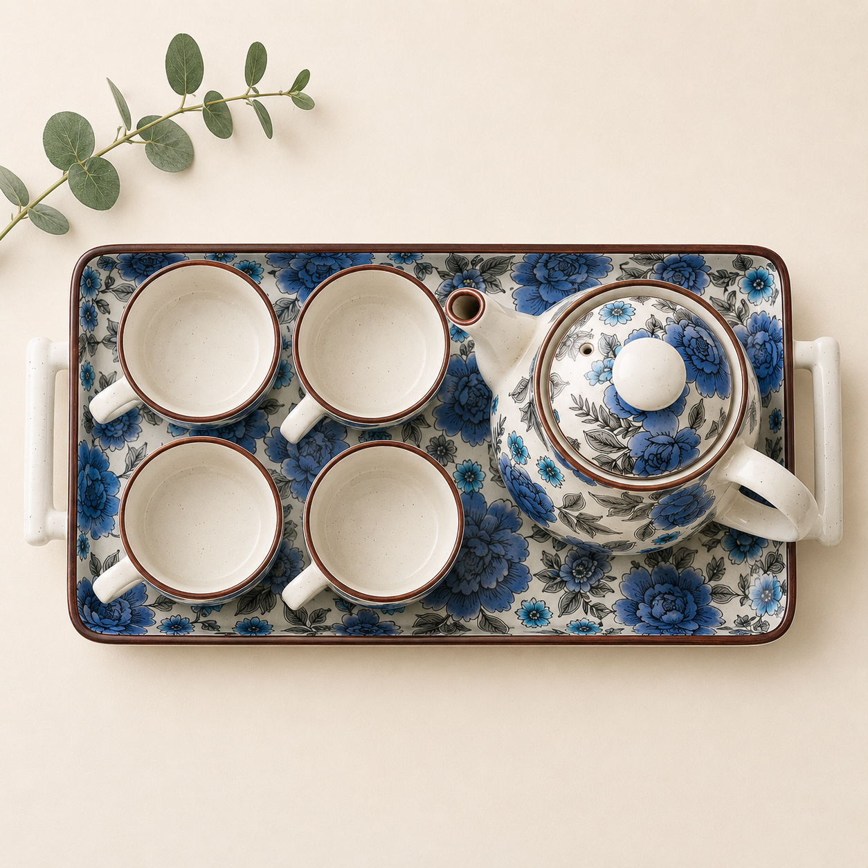 The Lavender Bleu Tea Set
