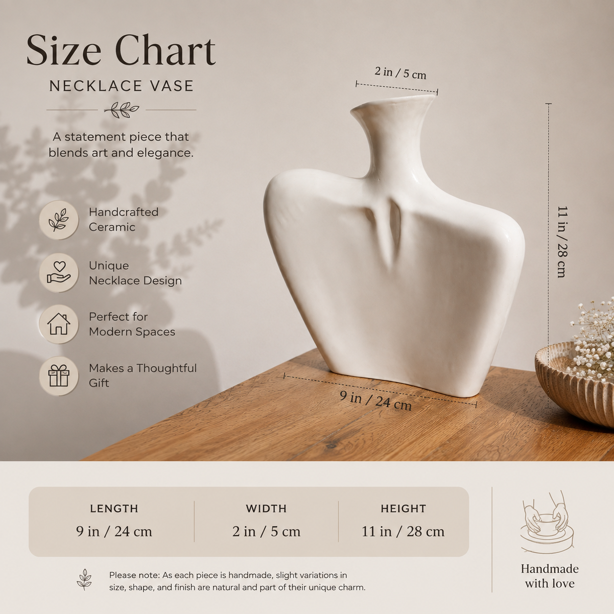 Collier Vase