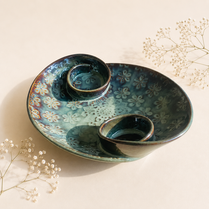 Fiore Dip Platter (10 inch)