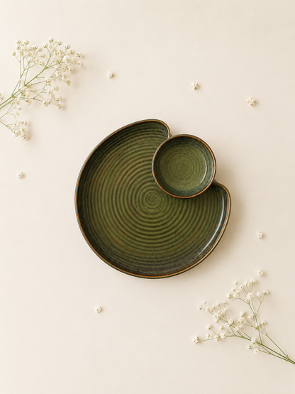 Olivia Chip Dip Platter