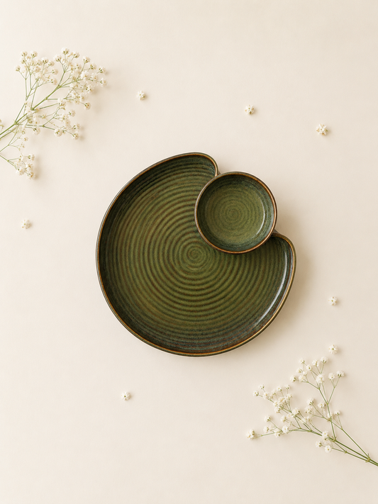 Olivia Chip Dip Platter