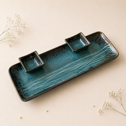 Nautica Double Dip Platter